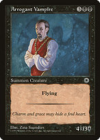 Arrogant Vampire (POR-079) - uncommon