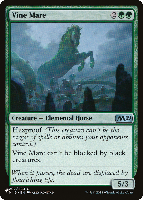Vine Mare (LIST-M19-207) - uncommon