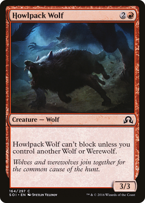 Howlpack Wolf (SOI-164) - common