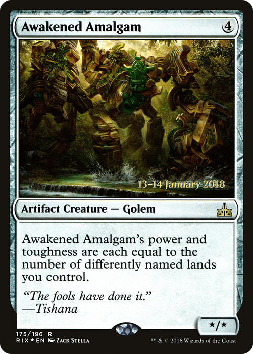 Awakened Amalgam (PRE-175S) - rare - Foil