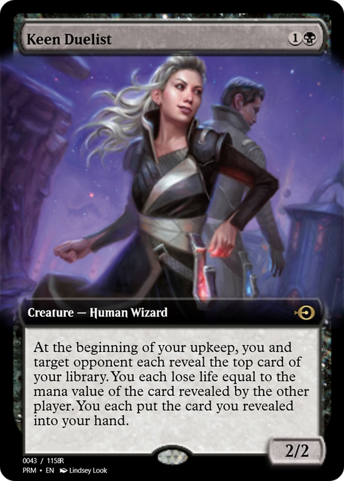 Keen Duelist (PRM-90058) - rare - Foil