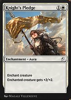 Knight's Pledge (ANB-012) - common
