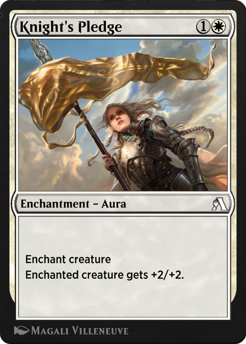 Knight's Pledge (ANB-012) - common