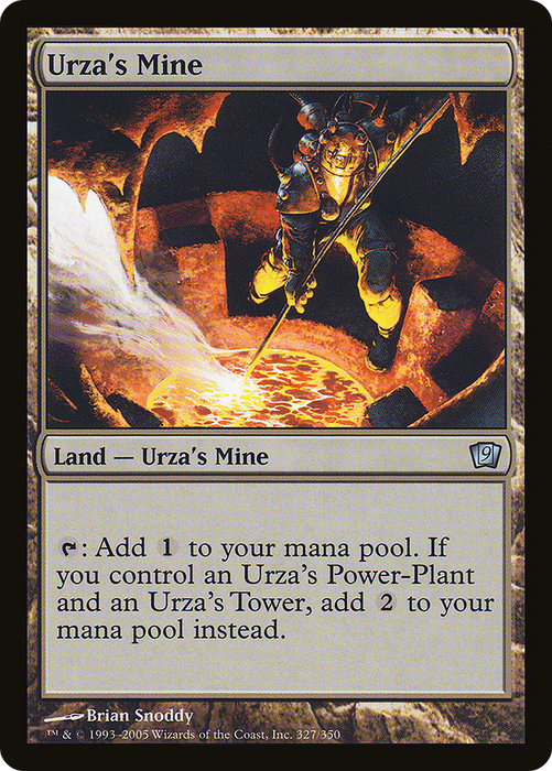 Urza's Mine (9ED-327★) - uncommon - Foil