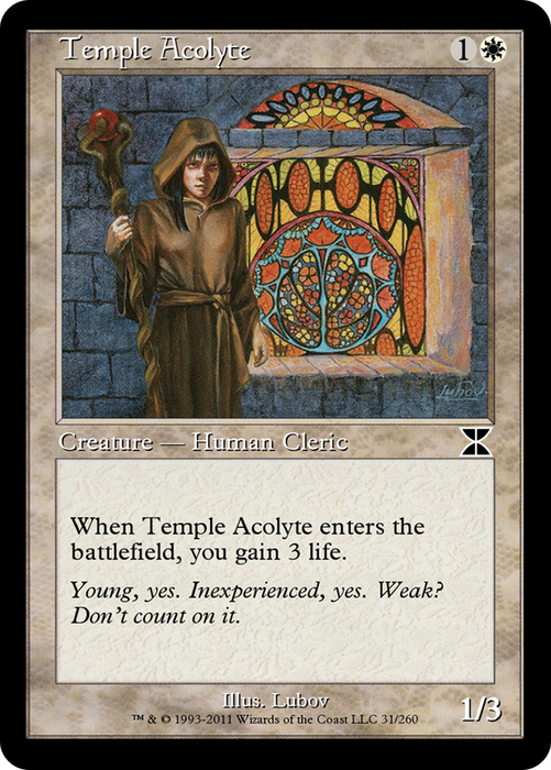 Temple Acolyte (ME4-031) - common