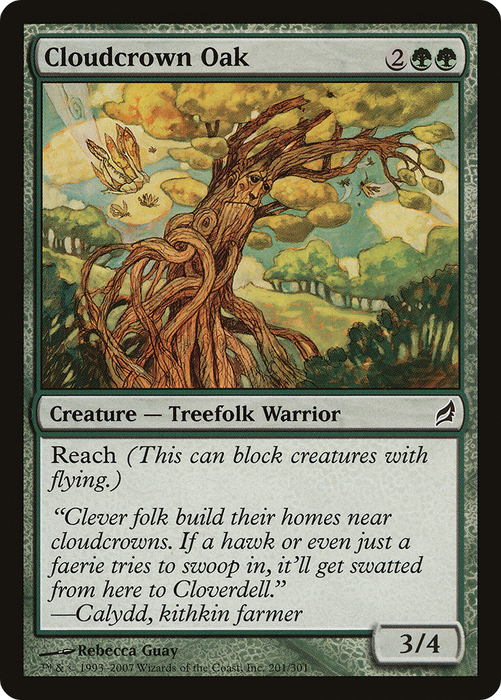 Cloudcrown Oak (LRW-201) - common - Foil