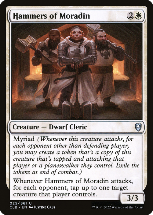 Hammers of Moradin (CLB-025) - uncommon - Foil