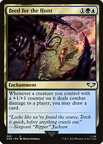 Bred for the Hunt (40K-222) - uncommon