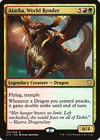 Atarka, World Render (C17-161) - rare