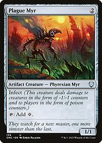 Plague Myr (ONC-139) - uncommon
