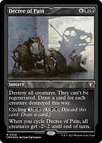 Decree of Pain (CMM-508) - rare - Etched Foil