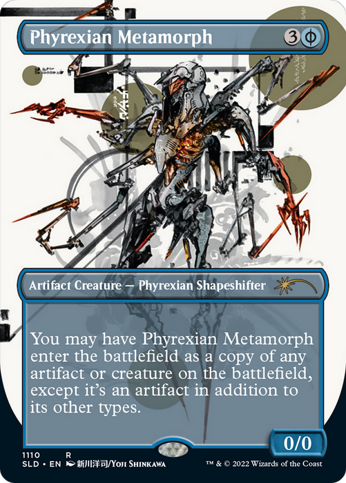 Phyrexian Metamorph (SLD-1110) - rare (Borderless) - Foil