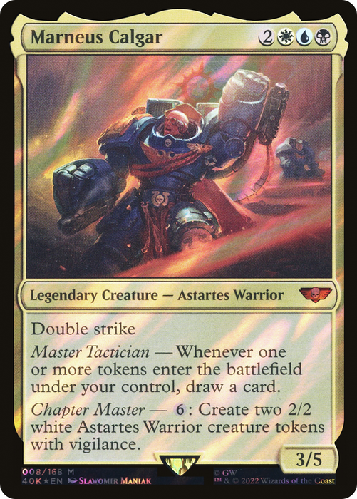 Marneus Calgar (40K-008) - mythic - Foil