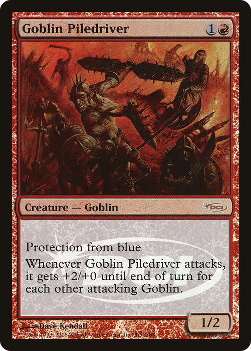Goblin Piledriver (JDG-004) - rare - Foil
