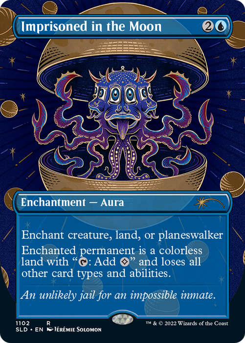 Imprisoned in the Moon (SLD-1102) - rare (Borderless) - Foil