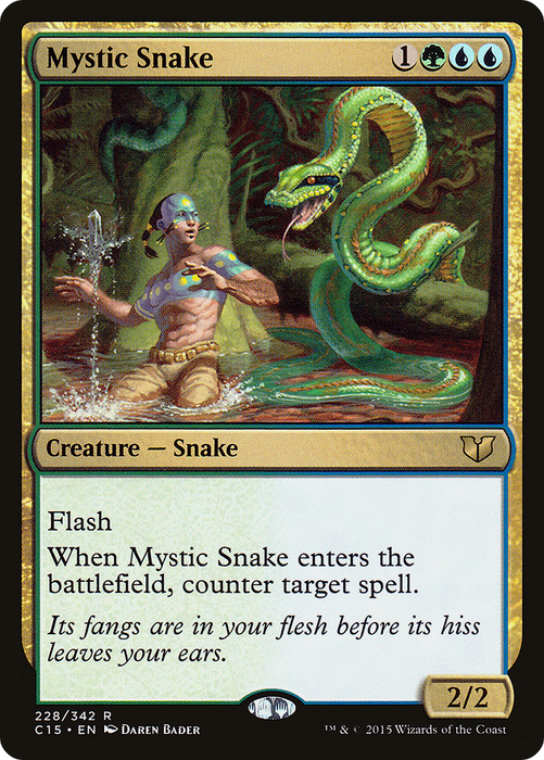 Mystic Snake (C15-228) - rare