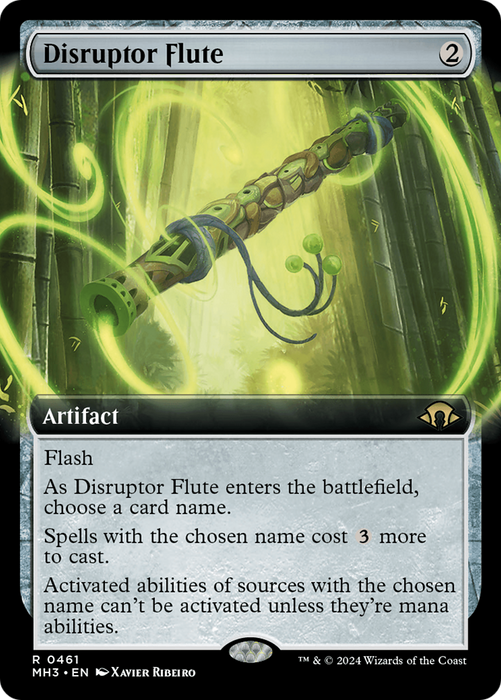 Disruptor Flute (MH3-461) - rare: (Extended Art) - Foil