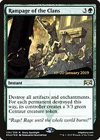 Rampage of the Clans (PRE-134S) - rare - Foil