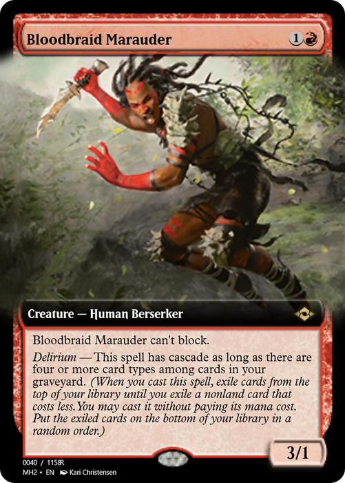 Bloodbraid Marauder (PRM-91281) - rare