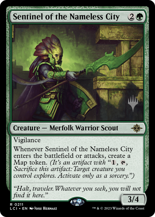 Sentinel of the Nameless City (PPLCI-211P) - rare - Foil