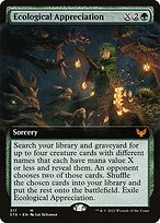 Ecological Appreciation (STX-317) - mythic: (Extended Art)