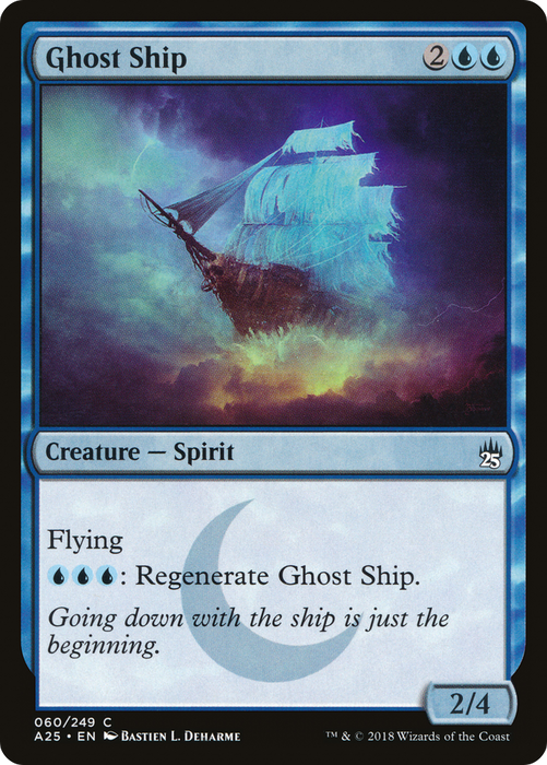 Ghost Ship (A25-060) - common - Foil