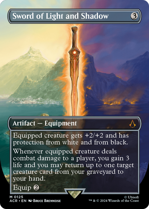 Sword of Light and Shadow (ACR-125) - mythic (Borderless)