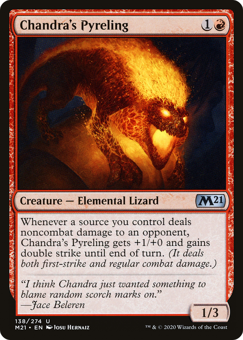 Chandra's Pyreling (M21-138) - uncommon - Foil