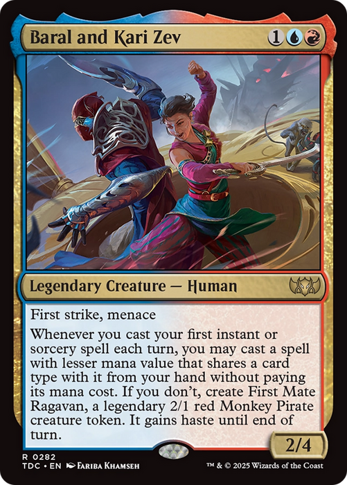 Baral and Kari Zev (TDC-282) - rare