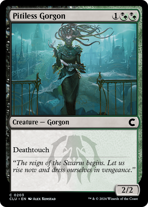 Pitiless Gorgon (CLU-203) - common