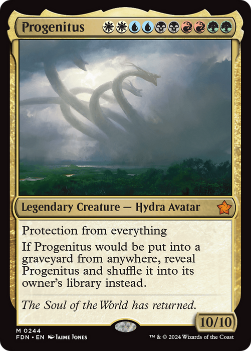 Progenitus (FDN-244) - mythic - Foil