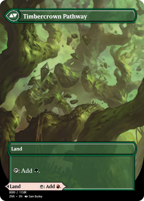 Cragcrown Pathway // Timbercrown Pathway (PRM-83856) - rare