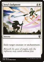 Iona's Judgment (CMR-025) - common - Foil