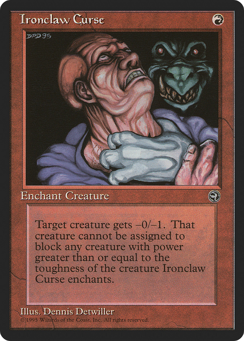Ironclaw Curse (HML-076) - rare