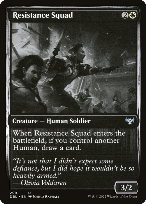 Resistance Squad (DBL-299) - uncommon - Foil
