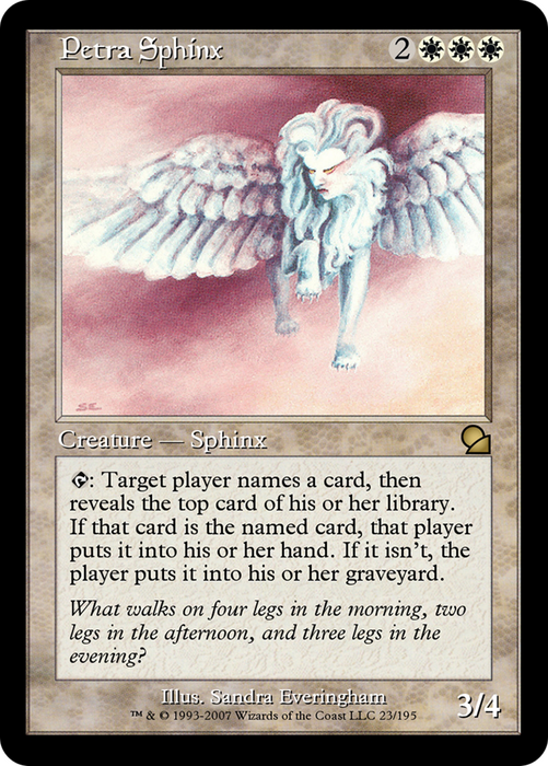 Petra Sphinx (ME1-023) - rare