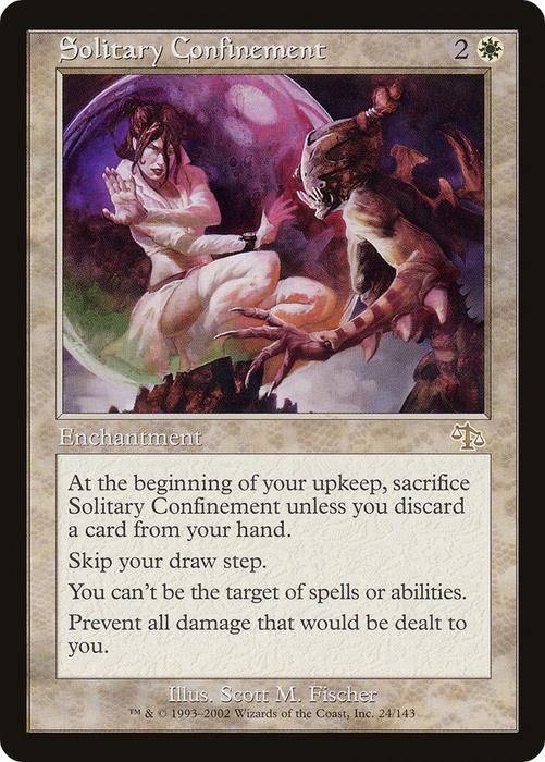 Solitary Confinement (JUD-024) - rare - Foil