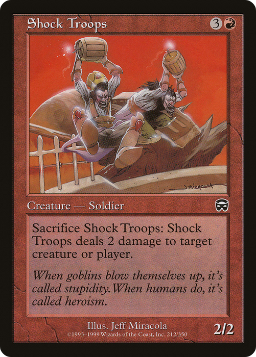 Shock Troops (MMQ-212) - common - Foil