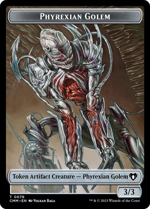 Phyrexian Golem (TCMM-076) - common - Foil