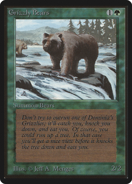 Grizzly Bears (LEB-200) - common