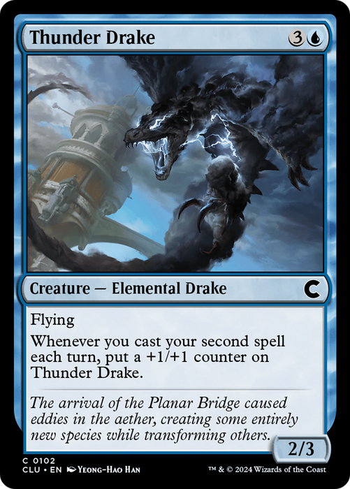 Thunder Drake (CLU-102) - common