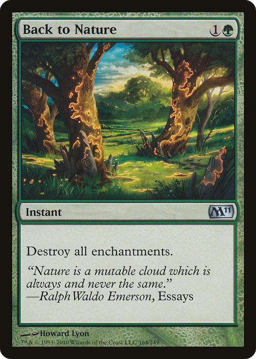 Back to Nature (M11-164) - uncommon