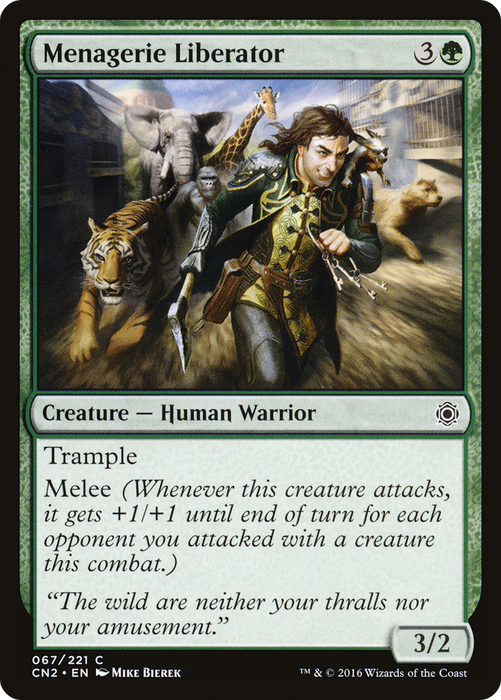 Menagerie Liberator (CN2-067) - common - Foil