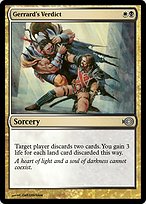 Gerrard's Verdict (PRM-31461) - uncommon - Foil