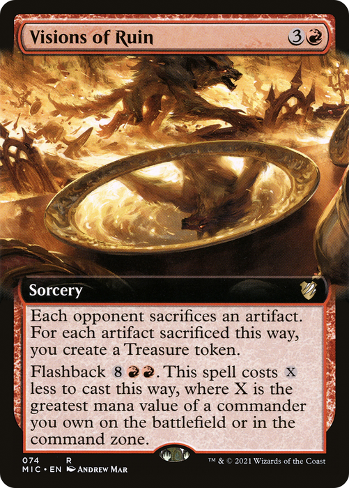 Visions of Ruin (MIC-074) - rare: (Extended Art)