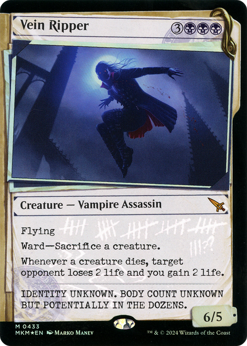 Vein Ripper (MKM-433) - mythic: (Showcase) - Foil