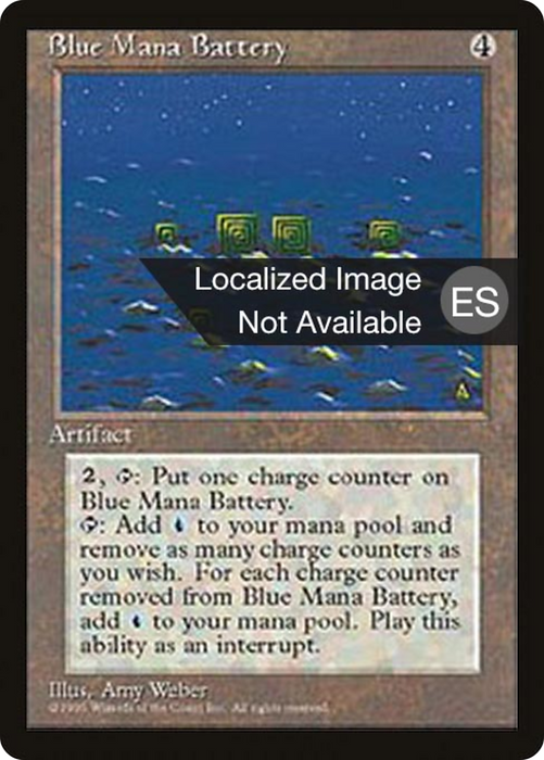 Blue Mana Battery (4BB-300) - rare