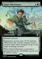 Giant Inheritance (WOC-053) - rare: (Extended Art)