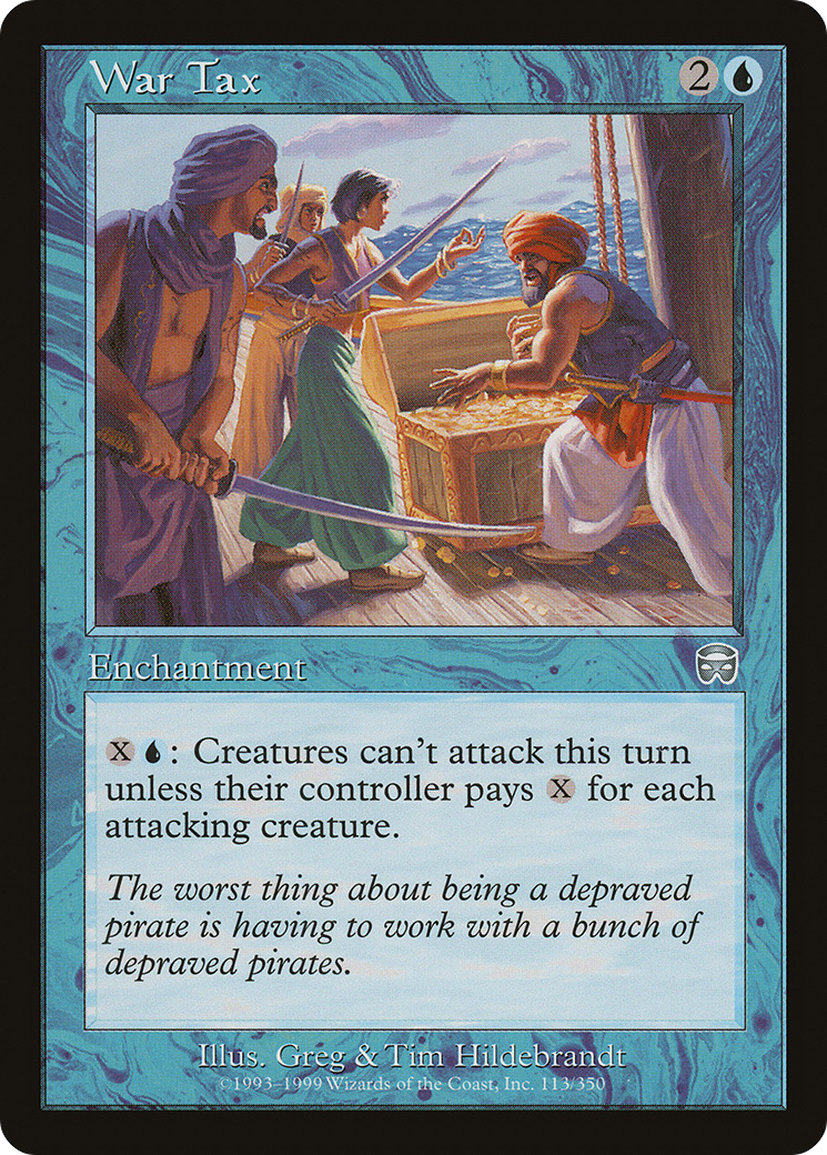 War Tax (MMQ-113) - uncommon - Foil