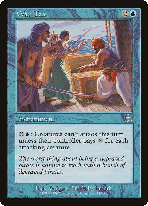 War Tax (MMQ-113) - uncommon - Foil